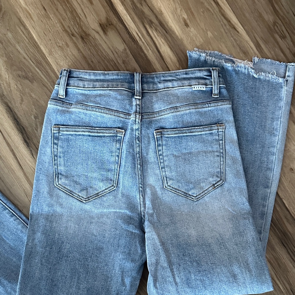 Stylish Light Blue Women's Jeans - Picture 4 of 4